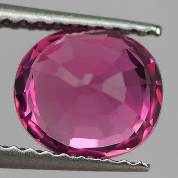 5.5x5 mm Oval 0.68ct Sparkling Natural Pink Tourmaline [Flawless-VVS]