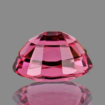 7x6 mm Oval 1.25ct Top Luster Natural Mahenge Intense Pink Malaya Garnet [Flawless-VVS]-Top Grade
