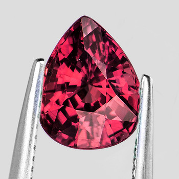 8.5x6.5 mm Pear {1.95ct} Fire Luster Natural Mahenge Orange Pink Malaya Garnet [Flawless-VVS]-Top Grade