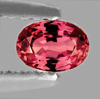 6x4 mm Oval {0.65ct} Fire Luster Natural Intense Padparadscha Pink Orange Sapphire [Flawless-VVS]
