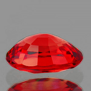 5.5x4.5 mm Oval {0.55ct} Top Luster Natural Intense Pink Red Sapphire [Flawless-VVS]