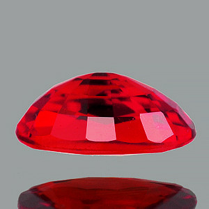 6x4 mm Oval {0.52ct} Top Luster Natural Intense Red Sapphire [Flawless-VVS]