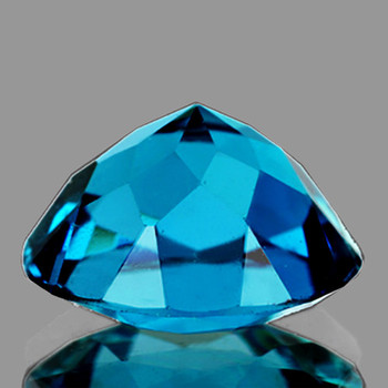 8.5x6.5 mm Oval 2.30cts Top Luster Natural Bright London Blue Topaz [Flawless-VVS]