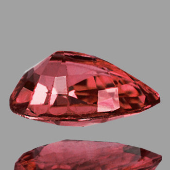 6x4 mm Pear {0.38ct} AAA Luster Natural Padparadscha Pink Sapphire [Flawless-VVS]
