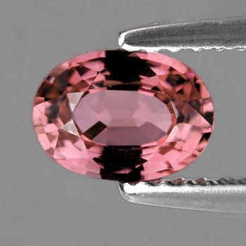 6x4 mm Oval {0.44ct} Top Luster Natural Sparking Orange Pink Sapphire [Flawless-VVS]