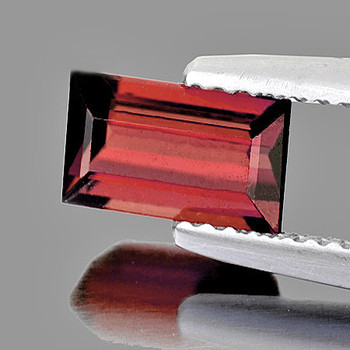7x4 mm Baguette {1.36ct} Top Fire Natural Unheated Pink Zircon [Flawless-VVS]
