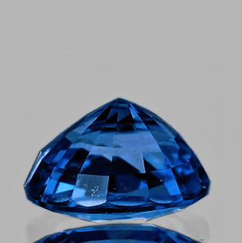 7x5.5 mm Oval {1.12ct} AAA Luster Natural Intensel Blue Sapphire [Flawless-VVS]