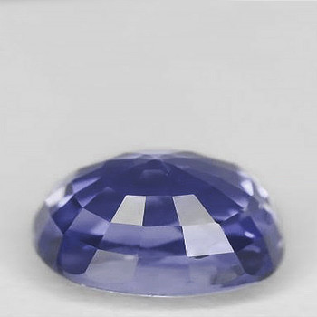 7x4 mm Oval {0.96ct} AAA Luster Natural Unheated Violet Blue Sapphire [Flawless-VVS]