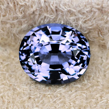 6x5 mm Oval {0.85ct} AAA Luster Natural Unheated Violet Blue Sapphire [Flawless-VVS]