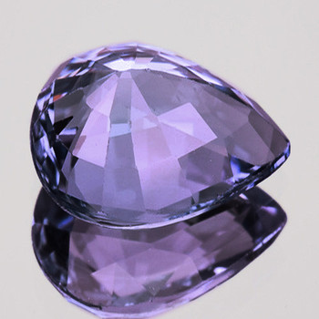 7x5 mm Oval {0.92ct} AAA Luster Natural Unheated Violet Blue Sapphire [Flawless-VVS]