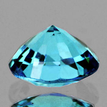 5.70 mm Round 1.20cts AAA Superb Brilliancy Natural Blue Zircon [Flawless-VVS]