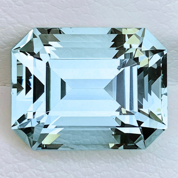 8.5x6.5 mm Octagon {1.88cts} Fire Luster Natural Blue Aquamarine [Flawless-VVS]