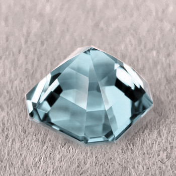 8.00 mm Octagon {2.60cts} Fire Luster Natural Blue Aquamarine [Flawless-VVS]