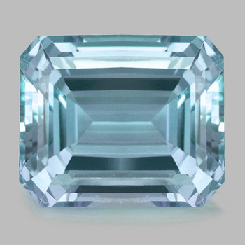 9x7.5 mm Octagon {2.68cts} Fire Luster Natural Blue Aquamarine [Flawless-VVS]
