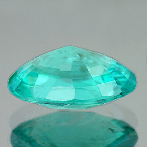 7x5 mm Oval 0.65ct Lustrous Zambian Natural Blue Green Emerald [VS]