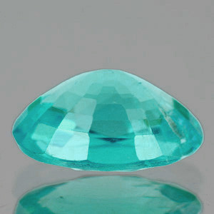 7x5 mm Oval {0.67ct} Lustrous Zambian Natural Blue Green Emerald [VS]