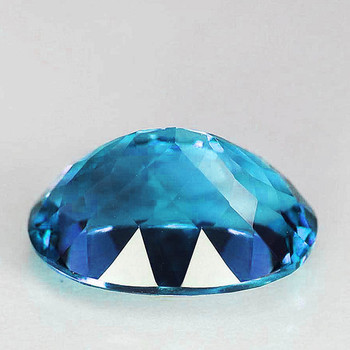 9x6 mm Oval 1.95cts AAA Luster Natural London Blue Topaz [Flawless-VVS]