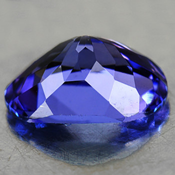 10x8 mm Oval {2.60cts} Top Luster Natural D-Block Purple Blue Tanzanite [Flawless-VVS]-Top Grade