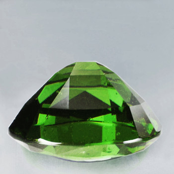 9.5x7.5 mm Oval {2.80ct} Top Luster Natural Intense Green Sapphire [Flawless-VVS]-Rare Size Top Clarity