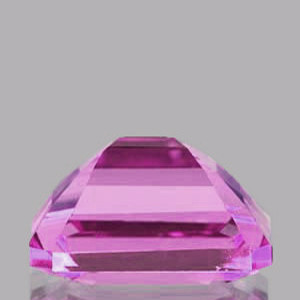 5.00 mm Octagon 0.60ct AAA Luster Natural Brilliant Intense Pink Sapphire [Flawless-VVS]