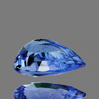 7.5x5.5 mm Pear {1.10ct} Sparkling Natural Ceylon Blue Sapphire [VVS]