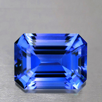 4.5x3.5 mm Octagon {0.45ct} AAA Luster Natural CornFlower Blue Sapphire [Flawless-VVS]