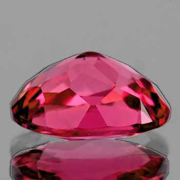8x6 mm Oval {1.45ct} Top Color Natural Intense Paparadscha-like Pink Tourmaline [Flawless-VVS]