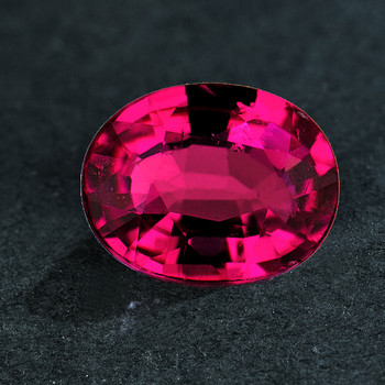8.5x6.5 mm Oval {1.62ct} Sparkling Natural Intense Rubellite Pink Tourmaline [VVS]