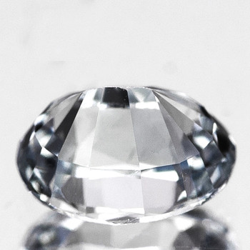 7x5 mm Oval {1.15ct} Superb Luster Natural SriLanka White Sapphire [Flawless-VVS]