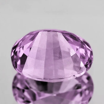 6x5 mm Oval {0.85ct} AAA Luster Natural Lavender Purple Sapphire [Flawless-VVS]