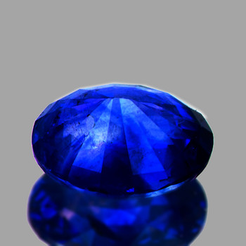 7x5.5 mm Oval {1.08ct} AAA Luster Natural SriLanka Royal Blue Sapphire [SI]