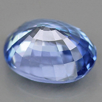 6x5 mm Oval {1.02ct} AAA Luster Natural Pastel Blue Sapphire [Flawless-VVS]