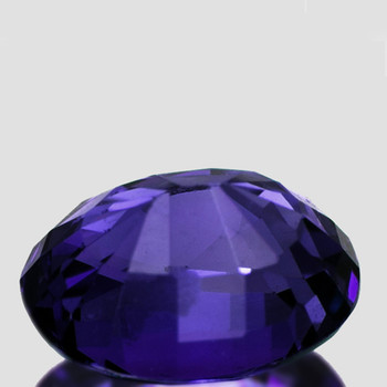 6.5x5.5 mm Oval {1.02ct} AAA Luster Natural SriLanka Violet Blue Sapphire [VVS]