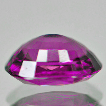 7x5.5 mm Oval {1.12ct} Fire Luster Natural SriLanka Intense Red Purple Sapphire [Flawless-VVS]