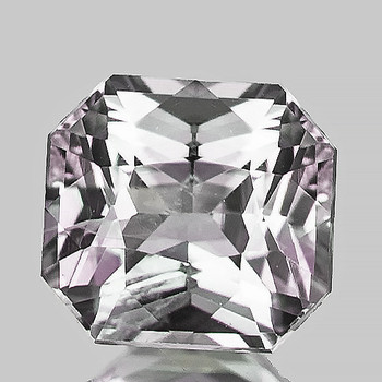 7x5 mm Octagon {1.02ct} AAA Fire Luster Natural Sri-Lanka Pink-White Sapphire  [Flawless-VVS]