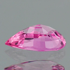 6x5 mm Pear {0.50ct} Fire Luster Natural Pink Spinel [Flawless-VVS]