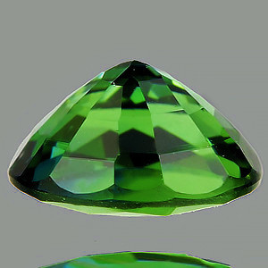 8x7 mm Oval 1.78ct Top Luster Natural Brilliant Intense Green Tourmaline [Flawless-VVS]