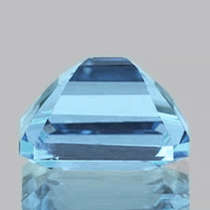 9x6 mm Octagon {2.65ct} Fire Luster Natural Top Blue Aquamarine [Flawless-VVS]