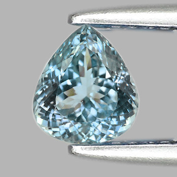 9.5x7.5 mm Pear 2.10ct Sparkling Luster Natural Brilliant Blue Aquamarine [Flawless-VVS]