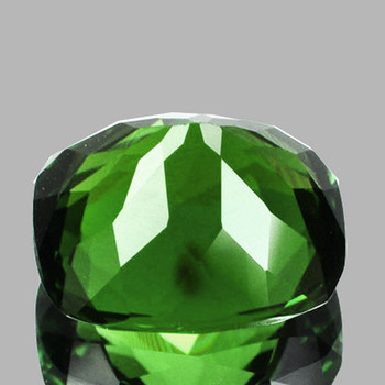 10.5x9 mm Cushion {3.15ct} AAA Luster Natural Sparkling Green Tourmaline [Flawless-VVS]