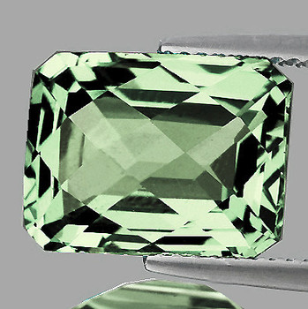 20x15 mm Octagon Checker 1 piece AAA Luster Natural Green Amethyst [Flawless-VVS]