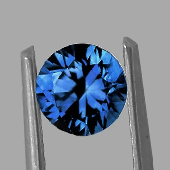 4.50 mm Round 0.42ct AAA Fire Luster Natural Blue Sapphire [Flawless-VVS]