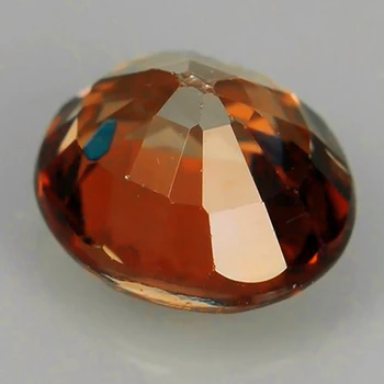 13x10 mm Oval {11.85ct} Top Fire Natural Unheated Orange Zircon [Flawless-VVS]
