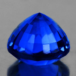 4.20 mm Round 0.46ct Superb Luster Natural Top Color Royal Blue Sapphire [Flawless-VVS]