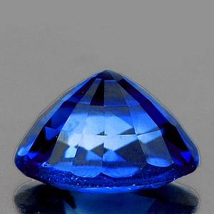 4.30 mm Round 0.50ct Superb Luster Natural Top Color Royal Blue Sapphire [Flawless-VVS]