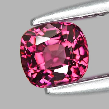 5.00 mm Cushion {0.60ct} Superb Fire Luster Natural Intense Pink Sapphire [Flawless-VVS]