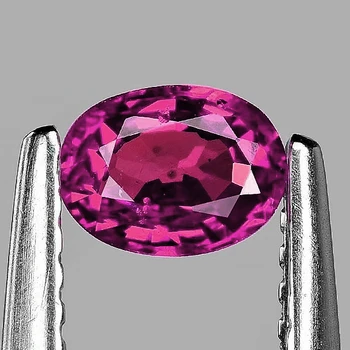 8x6 mm Oval {1.25ct} Fire Luster Natural SriLanka Intense Pink Purple Sapphire [VVS]