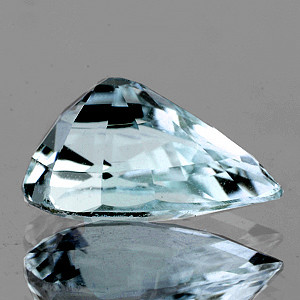 10x7 mm Pear {1.75ct} AAA Luster Natural Blue Aquamarine [Flawless-VVS]