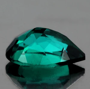 9x6 mm Pear {1.20cts} Sparkling Luster Natural Blue Green Tourmaline [VVS]