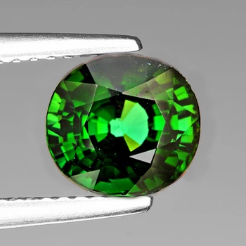 5.5x4.5 mm Oval 0.70ct Top Luster Natural Blue Green Tourmaline [Flawless-VVS]